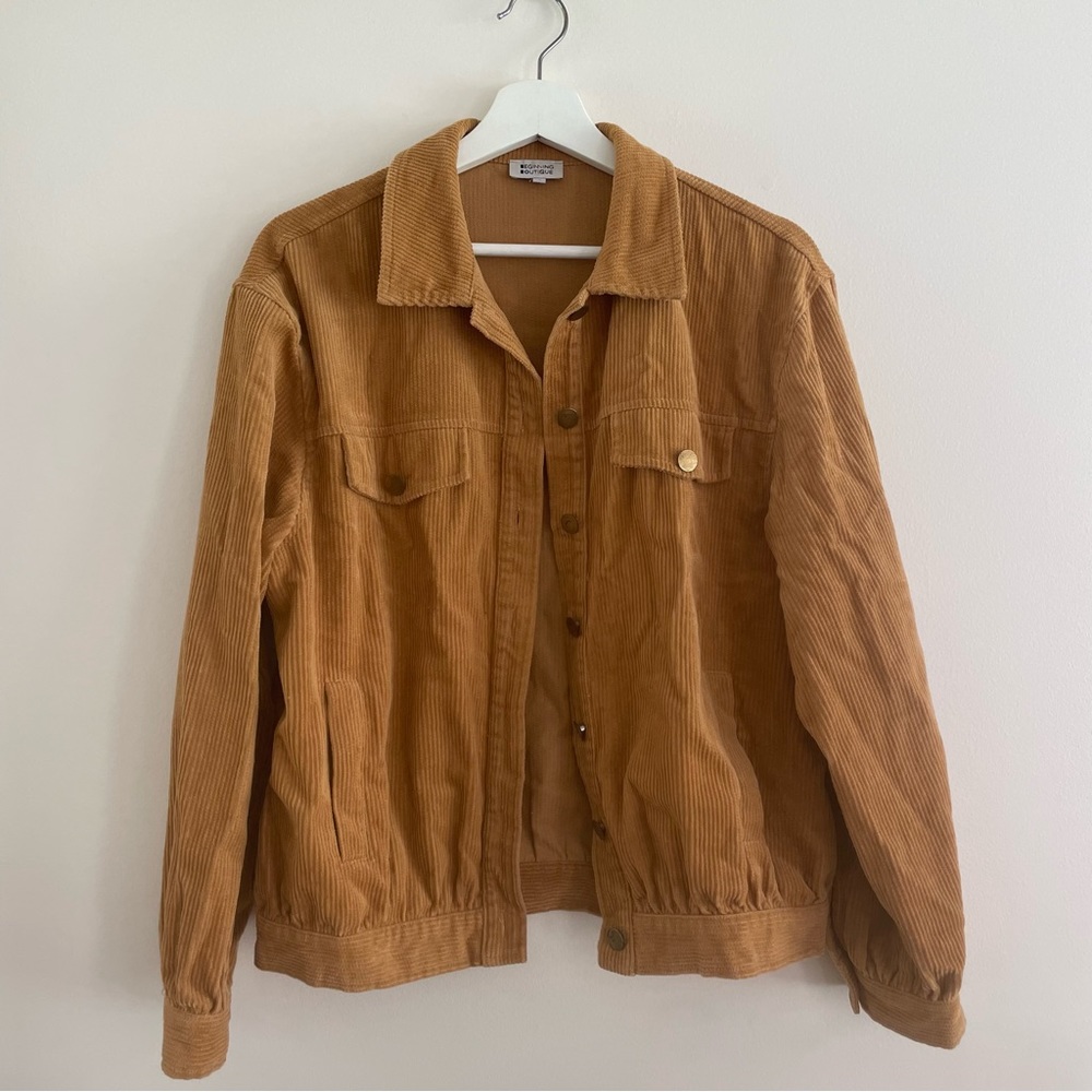 Beginning Boutique Corduroy Jacket